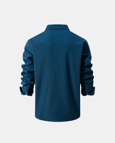 Casual denim skjorte