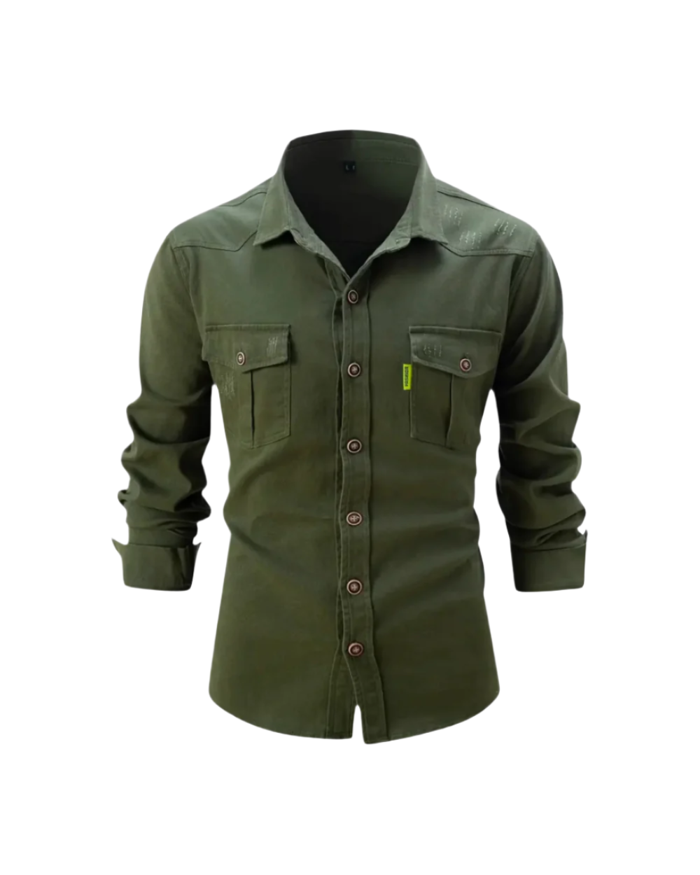 Casual denim skjorte