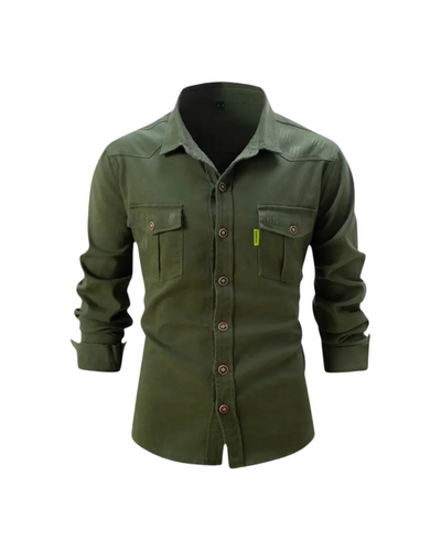 Casual denim skjorte