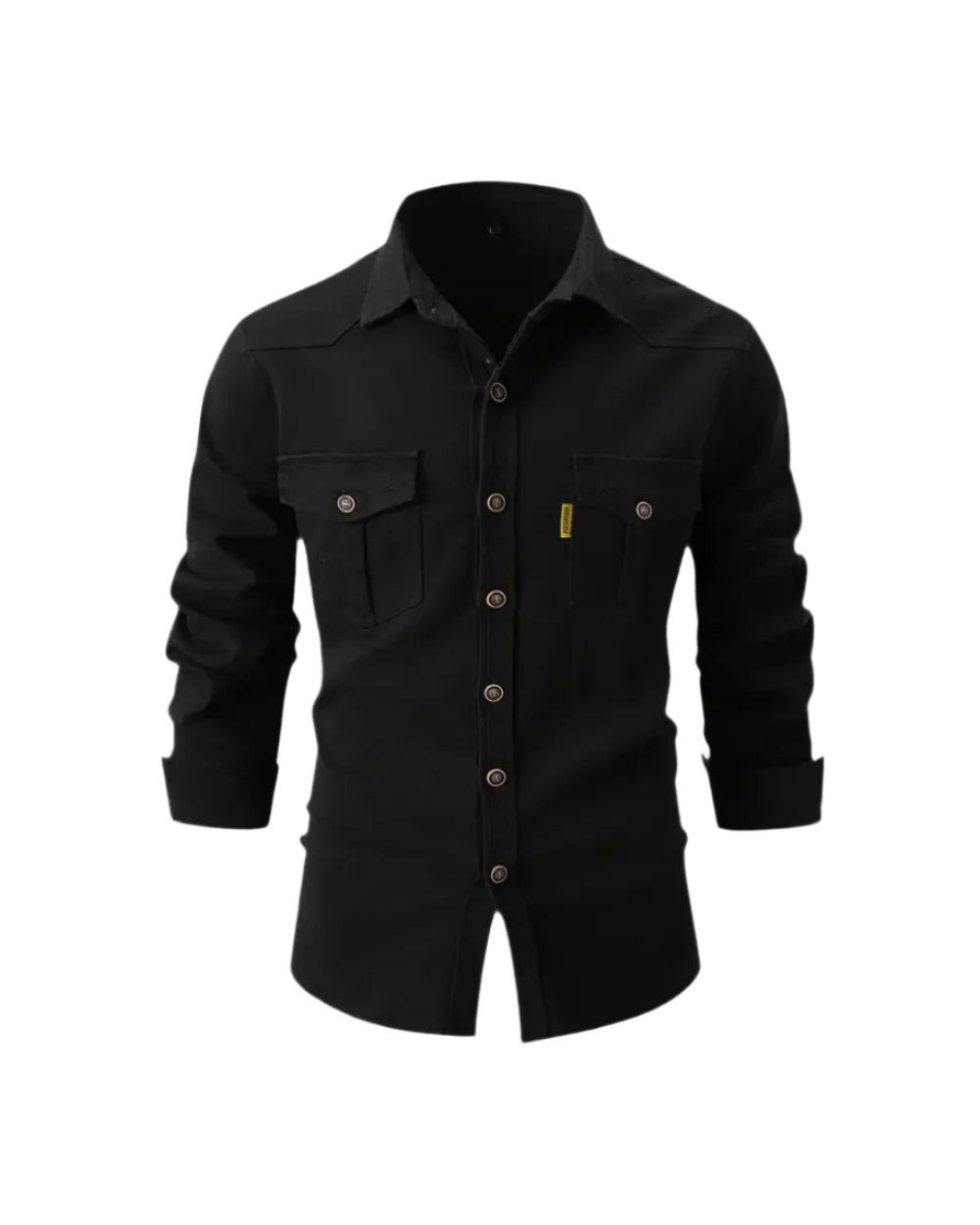 Casual denim skjorte